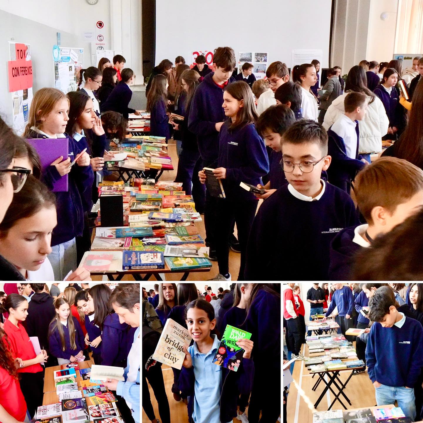 Книжен панаир в училище: стотици книги за ученици и учители